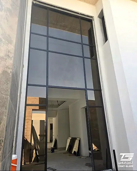 الواجهات الزجاجية — من مشاريع تاون قلاس (19)